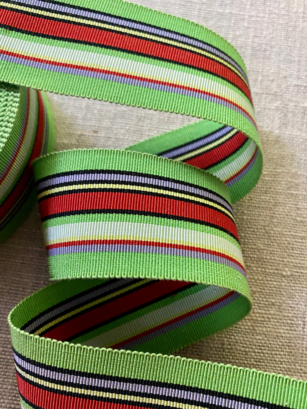 French Vintage Ribbons for Cockades in Four Colors