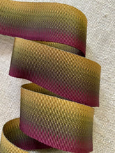 Load image into Gallery viewer, Two Different New Old Stock French Ombre Ribbons