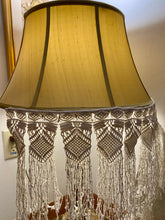 Load image into Gallery viewer, Antique Finely Knotted Macramé Fringe