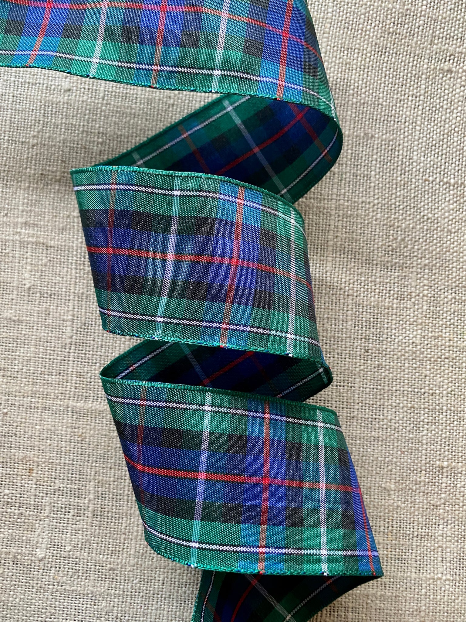 Tartan Ribbons in Nine Clans and Two Sizes – Vintage Passementerie