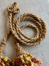 Load image into Gallery viewer, Pair of Antique Hand Made Silk Passementerie Tassels