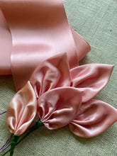 Load image into Gallery viewer, Single Faced Pink Satin Antique Ribbon