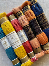 Load image into Gallery viewer, Antique Linen Floss in Arts and Crafts Colors