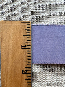 Single Faced Satin Vintage  Ribbon by the Roll - Pale Lavender Blue Single Faced Satin Ribbon
