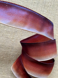 French Ombre Ribbon Iridescent with Wired Edges