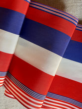 Load image into Gallery viewer, French Patriotic Antique Ribbon