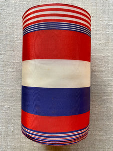 French Patriotic Antique Ribbon