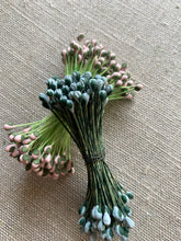 Load image into Gallery viewer, Vintage Classic Stamen Buds Pink or Blue