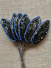 Load image into Gallery viewer, Antique French Beaded Leaves and Flowers