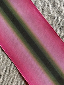 Vintage French Ombre Ribbon Pink & Green