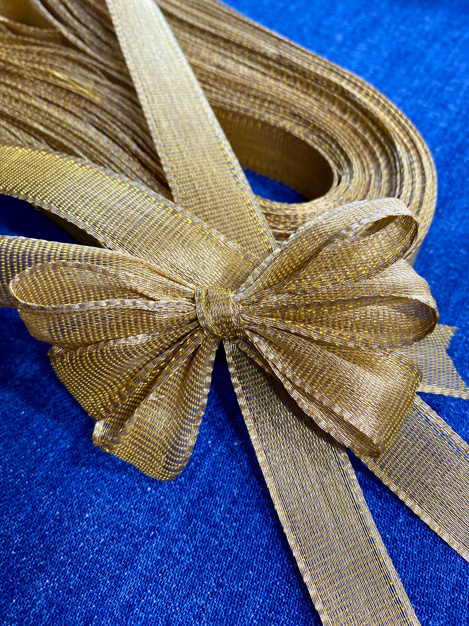 Vintage Ribbon French Gold Metal – Vintage Passementerie
