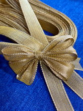 Load image into Gallery viewer, Vintage Ribbon French Gold Metal