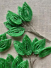 Load image into Gallery viewer, Vintage French Beaded Leaves