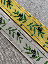 Load image into Gallery viewer, French Vintage Ribbon with Olive Branch Motif