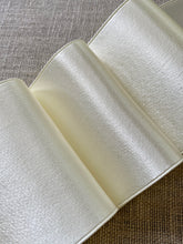 Load image into Gallery viewer, Mokuba Quality Cream Satin Ribbon