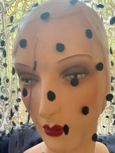 Load image into Gallery viewer, Vintage Polka Dot Veiling