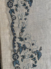 Load image into Gallery viewer, Antique Tambour Embroidered Net Yardage