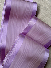 Load image into Gallery viewer, Antique French Ribbon Satin Edged Moiré
