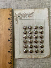 Load image into Gallery viewer, Vintage and Antique Sets of Silver Metal Buttons
