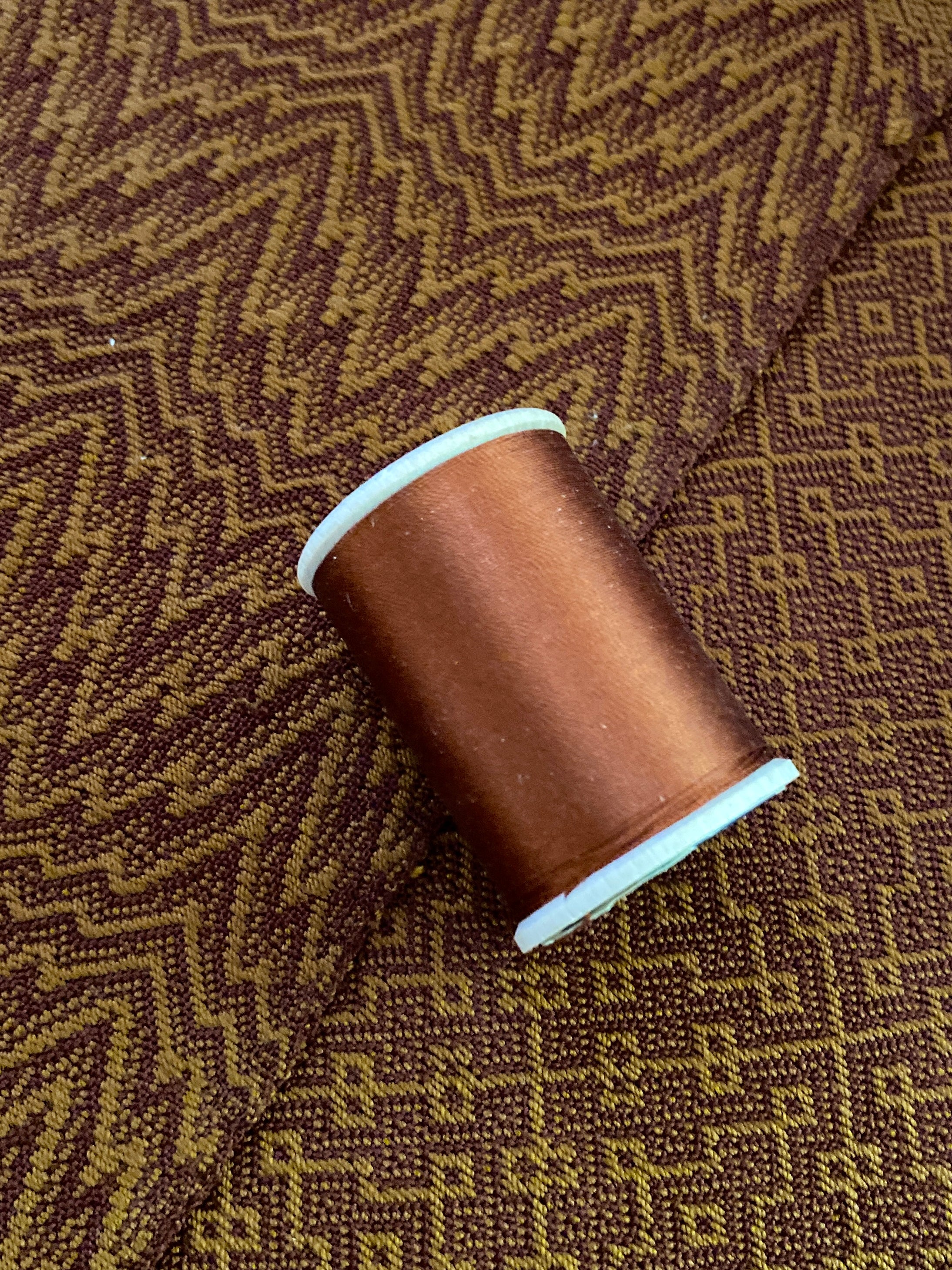 Vintage Zwicky Swiss Silk Sewing Thread Rust – Vintage Passementerie