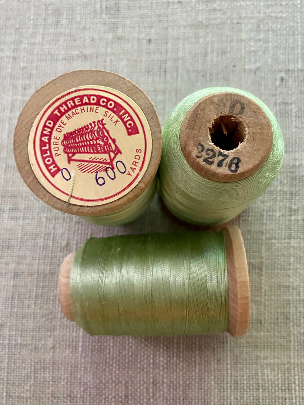 Vintage Spools of Silk Twist