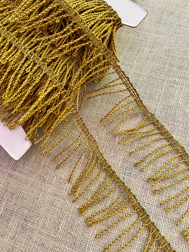 Gold Metal Fringe - French