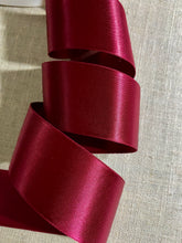 Load image into Gallery viewer, Luxurious Vintage Double Faced Satin Ribbon by the Roll