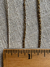 Load image into Gallery viewer, Antique Gold and Silver Metal Check Pearl Embroidery Cords