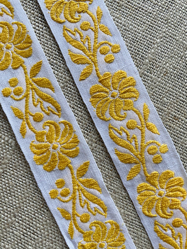 Vintage French Floral Trim