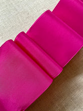 Load image into Gallery viewer, Vintage Beauty Pink Taffeta Ribbon by the Roll Four Inch Width