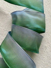 Load image into Gallery viewer, French Blue Green Ombre Ribbons In Three Color Choices