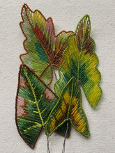 Load image into Gallery viewer, Antique Beaded Leaves
