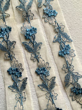 Load image into Gallery viewer, Antique Hand Embroidered Trim