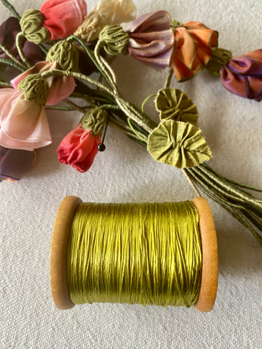 Antique Green Floss Thread