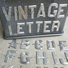 Load image into Gallery viewer, Antique French Metal Letters