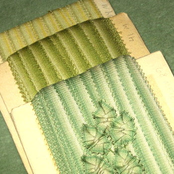 French Picot Ombre Antique Ribbon