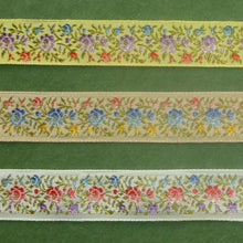 Load image into Gallery viewer, Vintage Circa 1950&#39;s Petite Shaded Roses Ribbon Trim