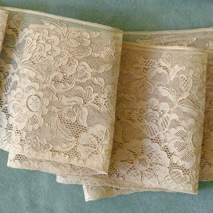 Antique French Alencon Style Lace