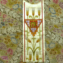 Load image into Gallery viewer, Antique Silk &amp; Applique Liturgical Embroideries