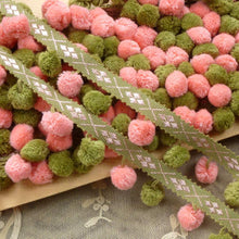 Load image into Gallery viewer, Vintage French Pom Pom Trim