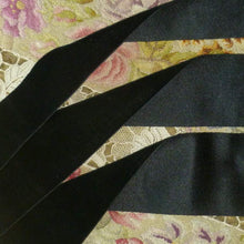 Load image into Gallery viewer, Vintage SILK Satin Backed Velvet Ribbon