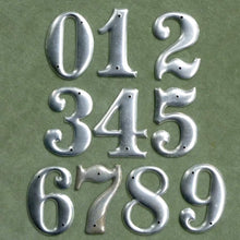 Load image into Gallery viewer, Vintage/Retro Aluminum Numbers 1 through 10