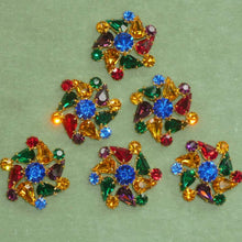 Load image into Gallery viewer, Vintage Czech Prong Set Rhinestone Buttons