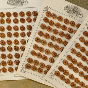 Antique Copper Metal Button Embellishments