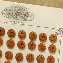 Load image into Gallery viewer, Copper Metal Antique Button Embellishments