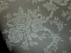 Vintage French Roses Ticking Early/Mid 20th Century
