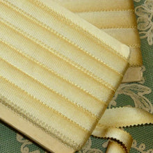 Load image into Gallery viewer, Circa 1920&#39;s SILK French Picot Ombre Ribbons Café au lait