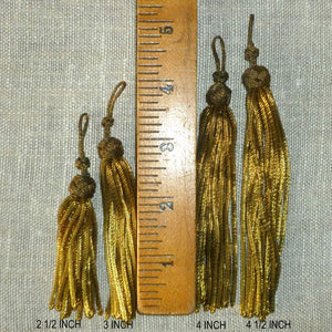 Antique Gold Bullion Tassels