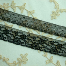 Load image into Gallery viewer, Vintage Midnight Black French Lace