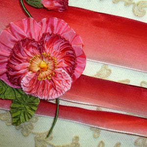 Lovely French Light to Dark Pink Ombre Ribbon